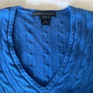 Ralph Lauren Cashmere Cable Knit Sweater